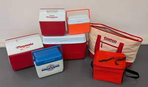 G - Igloo Little Playmate Coolers (Lot of 7) - Assorted Sizes