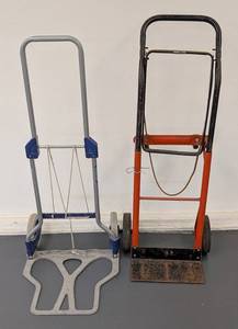 G - Fold-Flat Cart Hand Trucks (2-Pack) - Used, Surface Wear