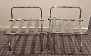 LB - Chrome Luggage Racks - (Lot of 2)