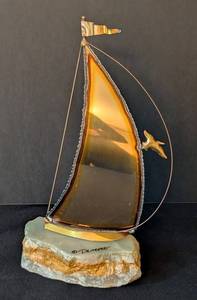 LB - John DeMott Sailboat Sculpture