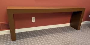 UL - Console Table - Brown Painted Wood