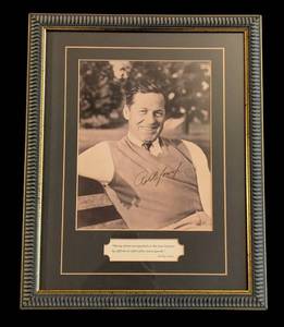 LB - Bobby Jones Signed Framed Photograph