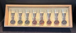 P - World Market Ball Cordials - Set of Eight Glasses