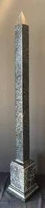 P - Black Marble Obelisk