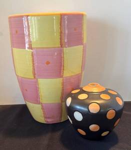 P - Pottery Barn & Ashley Ashpole Vases