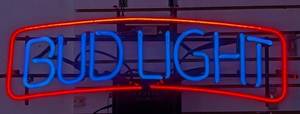 G - Bud Light Neon Sign