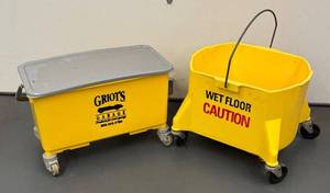 G - Griots Garage Cart & Wet Floor Mop Bucket