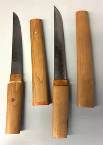 G - Two Vintage Japanese-Style Knives
