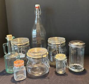 DR - Glass Bottles & Jars Collection