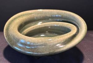 P - Signed Pottery Bowl