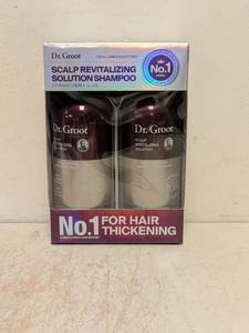 DR. GROOT SCALP REVITALIZING SOLUTION SHAMPOO 2 PK
