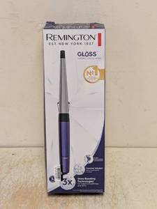 NEW REMINGTON GLOSS TAPERED CURLING WAND