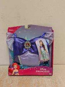 NEW DISNEY PRINCESS ARIEL DRESS SIZES 4-6 3