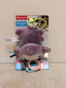 NEW FISHER PRICE SING & GO PURPLE MONKEY