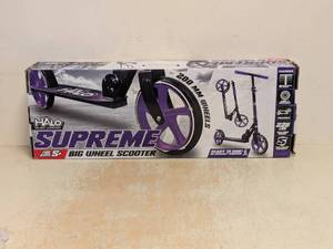 NEW HALO SUPREME BIG WHEEL SCOOTER