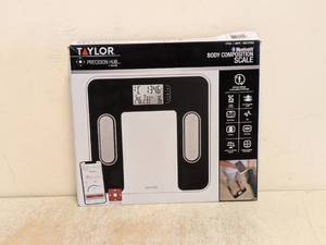 NEW TAYLOR PRECISION HUB BODY COMPOSITION SCALE