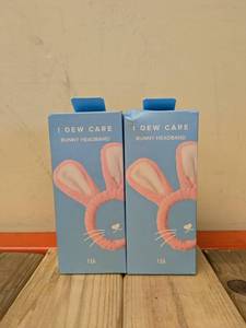 (2) NEW I DEW CARE BUNNY HEADBAND