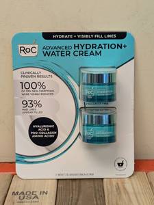 ROC ADVANCED HYDRATION WATER CREAM 2PK