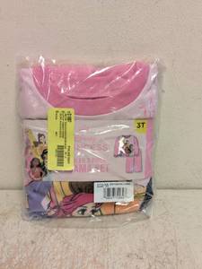 NEW DISNEY PRINCESS TODDLER 2 PIECE PAJAMA SET SIZE 3T
