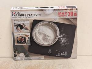 NEW TAYLOR EXPANDED PLATFORM KITCHEN SCALE