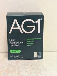 NEW AG1 DAILY FOUNDATIONAL NUTRITION 40 CT