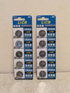 2 NEW LICB LITHIUM BATTERIES 5 PK