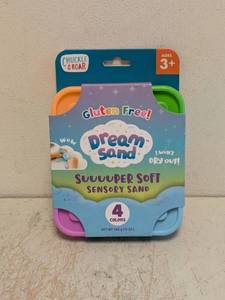 NEW DREAM SAND SUUUUUPER SOFT SENSORY SAND 4 COLORS