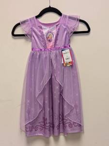 NEW DISNEY PRINCESS SLEEP GOWN PURPLE 3T