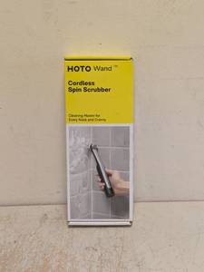 NEW HOTO WAND CORDLESS SPIN SCRUBBER