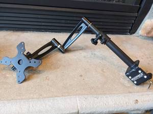 3-WAY ADJUSTABLE TILTING DESK MOUNT BRACKET FOR 1330 INCH MONITORS