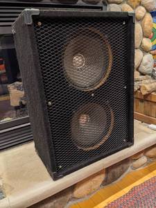 2x12 SPEAKER CABINET LOADED WITH VINTAGE 1970s CTS SPEAKERS