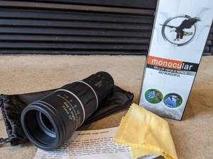 NEW 16X52 DUAL FOCUS MONOCULAR RUBBER ARMORED