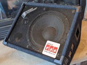 PRECISION AUDIO PASSIVE STAGE FLOOR MONITOR  3-WAY WIITH 12 INCH WOOFER