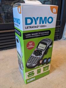 BRAND NEW DYMO LETRATAG 100H PLUS HANDHELD LABEL MAKER