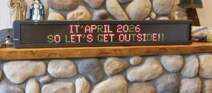 APHA AMERICAN 4160C 48-INCH TRICOLOR LED PROGRAMMABLE SIGN