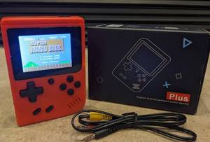 BRAND NEW GAME BOY TYPE HAND-HELD GAME LOADED WITH 400 GAMES  NO INTERNET NEEDED