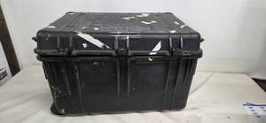 Perimeter Security Systems Case with Foam Inserts - Large Black Protective Case