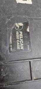 Pelican 1650 Case - Black with Foam Interior (Made in USA)