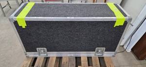 Flight Case - Heavy-Duty Aluminum Framed Equipment Case with Carpet Exterior