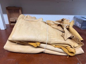 Lot of Tanned Leather