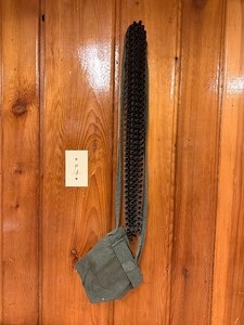 Old US Military Bandolier wCanvas Bag