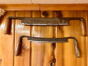 2 Antique Draw Knives