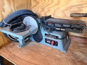 Working DELTA Belt  Disc Sander
