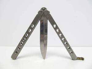 Steel Balisong Knife #2