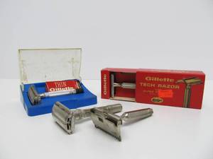 Group of 4 Vintage Safety Razors
