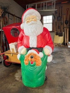 Excellent condition SANTA CLAUS Christmas Blowmold&nbsp
