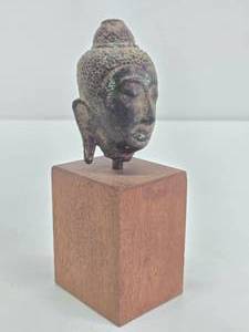 Genuine Small Early Antique Buddha Head