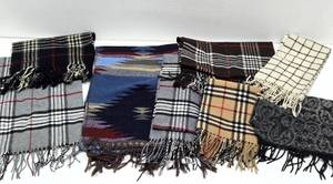 Great Estate Collection of Higher End Scarves - Including Several Cashmere