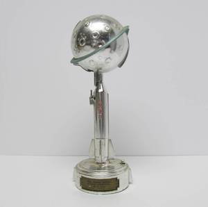 Very Cool 1950s Atomic Metal Rocket Bank