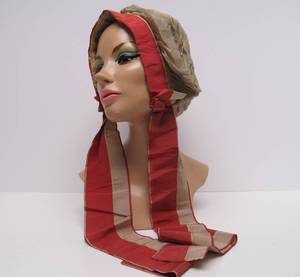 Antique Circa 1900 Ladies Bonnet or Headpiece